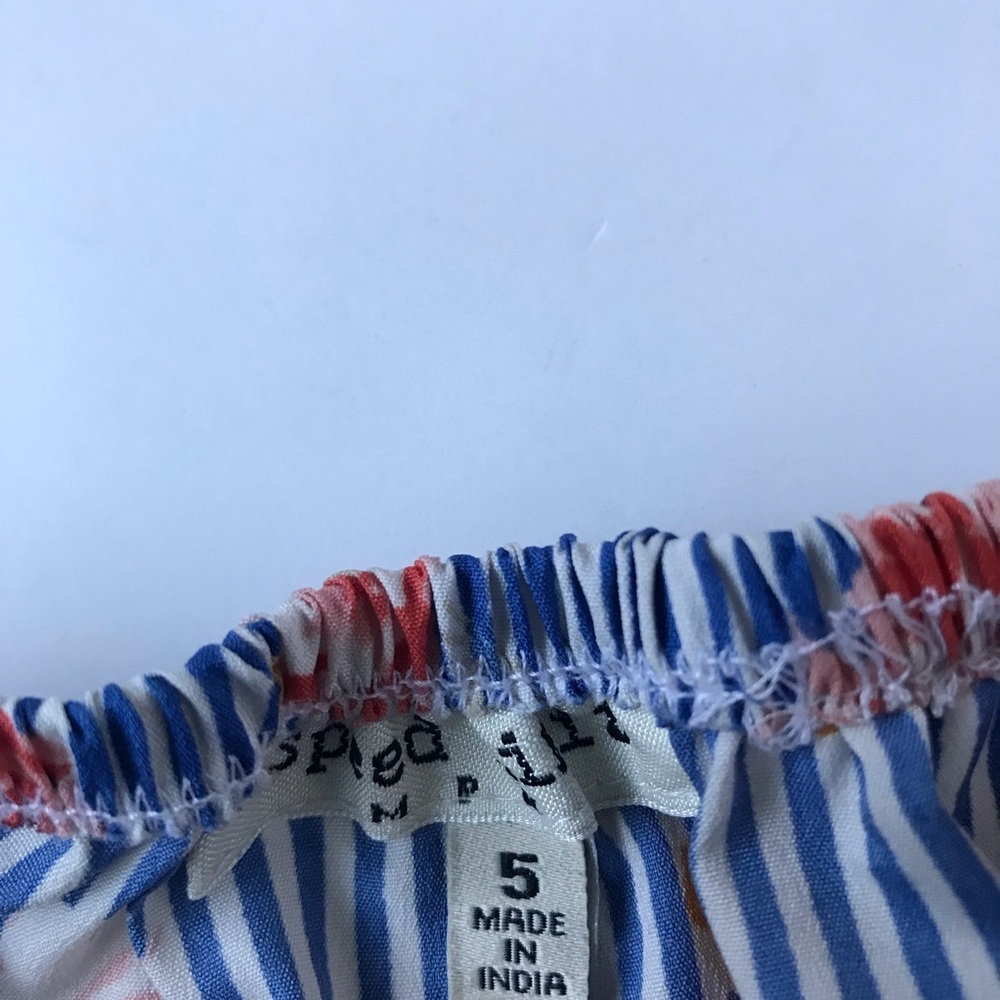 3/$20 Girls Speed Limit Rouched Top - Picture 4 of 5